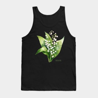 Botanica letalis - Lily of the valley - white flowers Tank Top